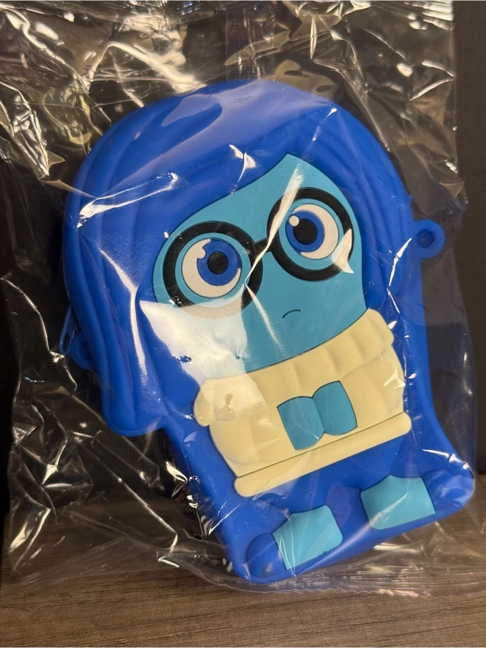 All 9 Inside Out 2 emotions characters as crossbody coin bags